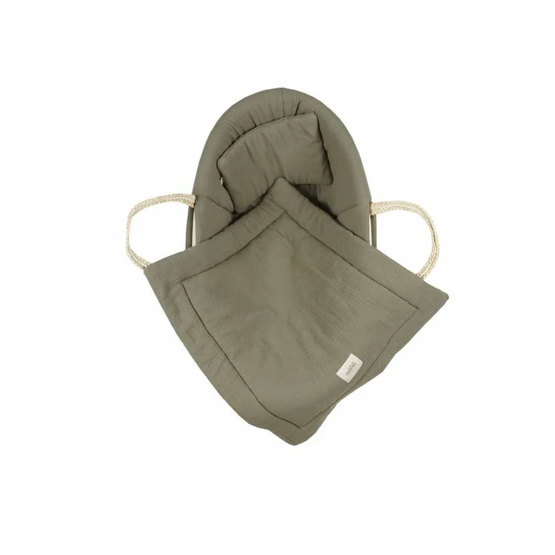 Baby-Bettwäsche Set aus Musselin für Moseskörbchen