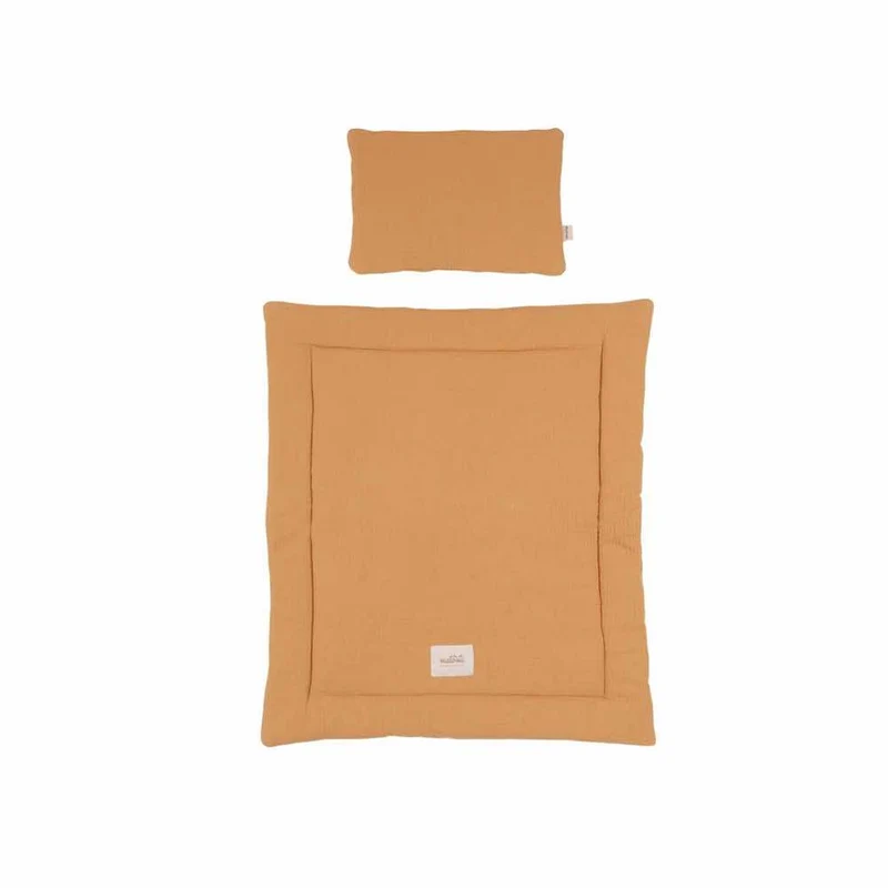 Baby-Bettwäsche Set aus Musselin für Moseskörbchen