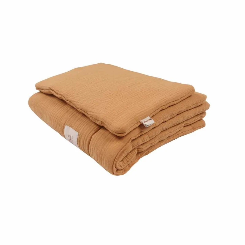 Baby-Bettwäsche Set aus Musselin für Moseskörbchen