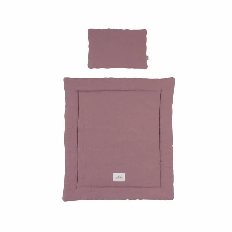 Baby-Bettwäsche Set aus Musselin für Moseskörbchen