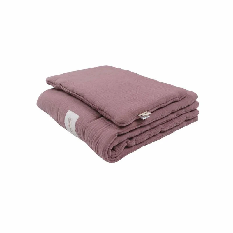 Baby-Bettwäsche Set aus Musselin für Moseskörbchen