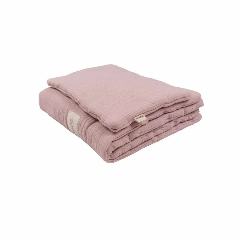 Baby-Bettwäsche Set aus Musselin für Moseskörbchen