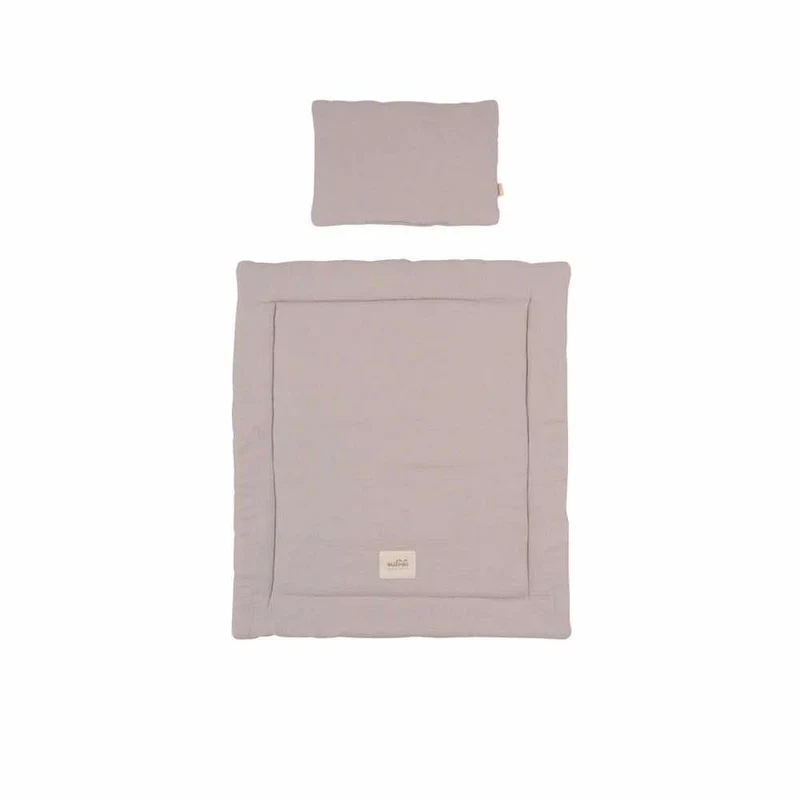 Baby-Bettwäsche Set aus Musselin für Moseskörbchen