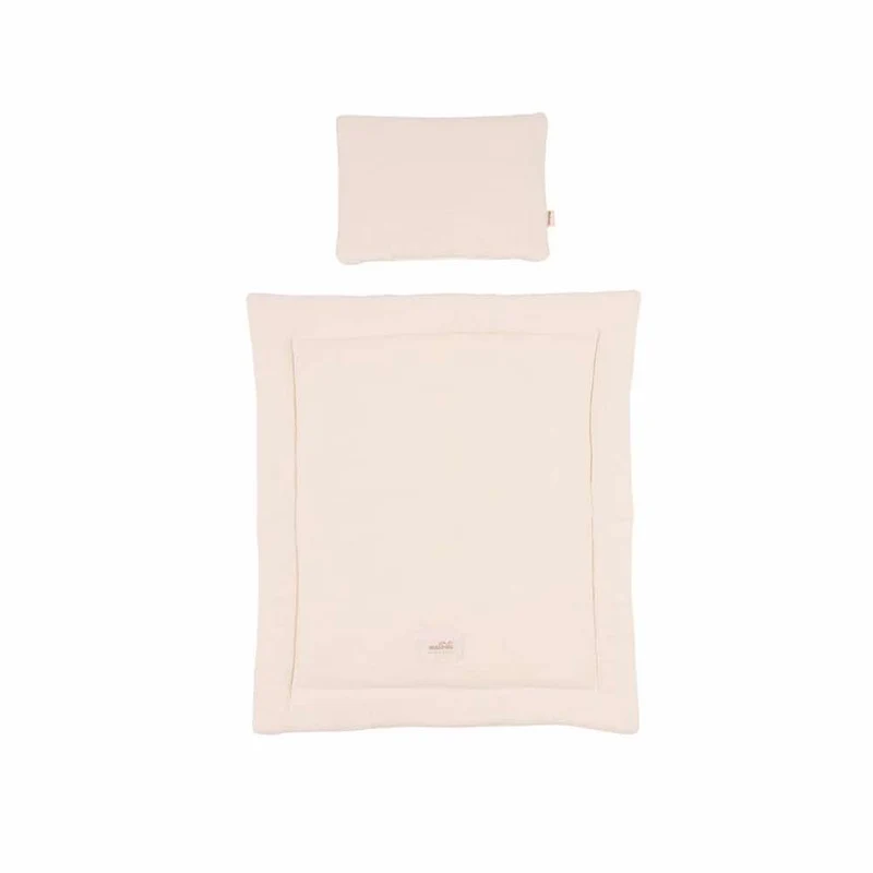 Baby-Bettwäsche Set aus Musselin für Moseskörbchen