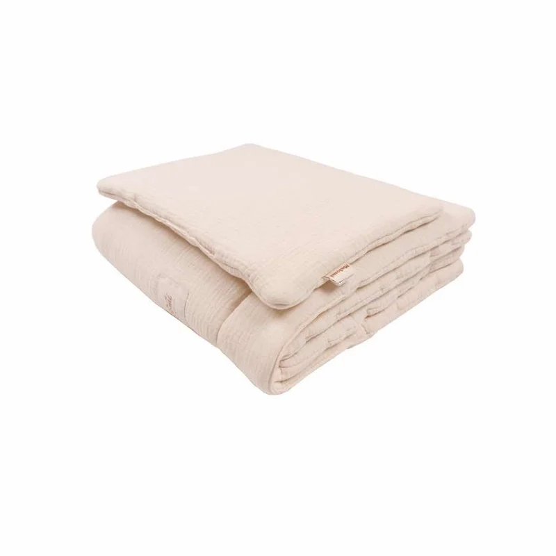 Baby-Bettwäsche Set aus Musselin für Moseskörbchen