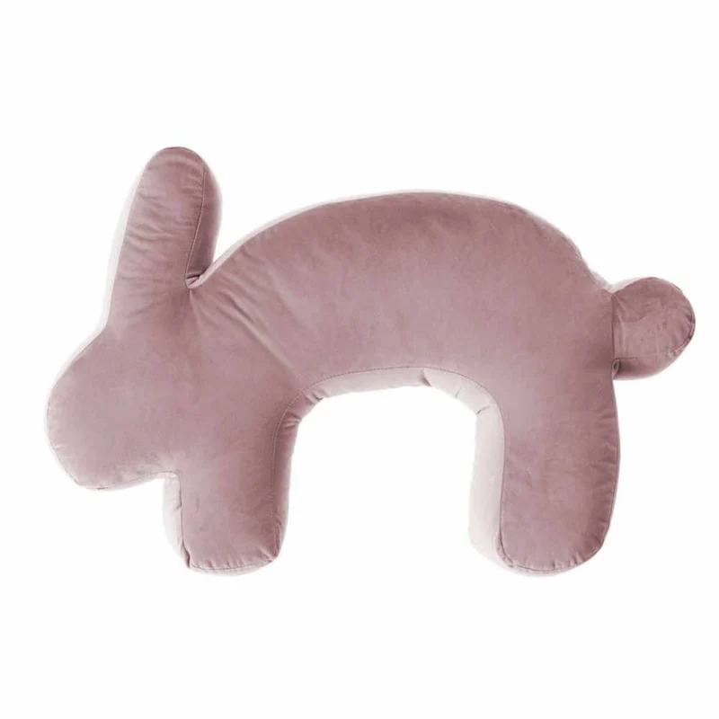 Stillkissen Hase aus Samt 79 x 60 cm