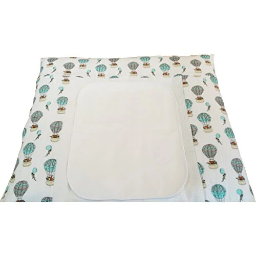 Wickelauflage Wickelunterlage Wickeltisch Musselin Stoff Limitierte Auflage von Atelier MiaMia