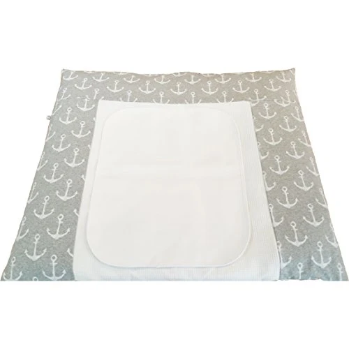 Wickelauflage Wickelunterlage Wickeltisch Limitierte Auflage Anker gau von Atelier MiaMia