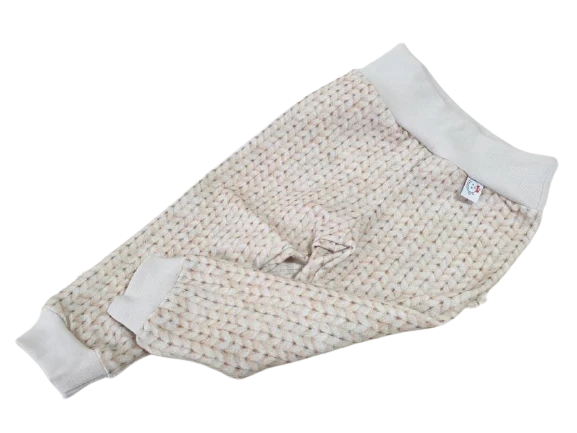 Baby und Kinder Leggins Zopfmuster Größe 50-116 von Atelier MiaMia