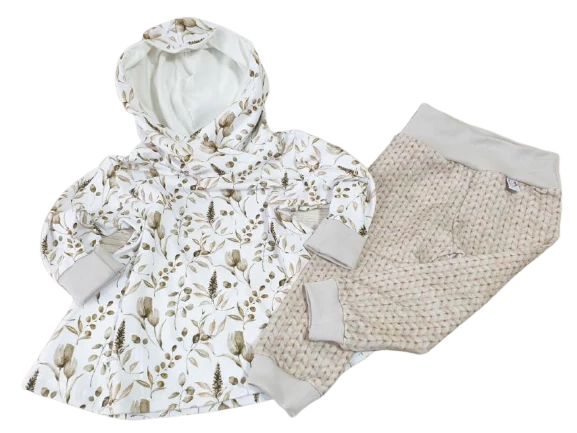 Baby und Kinder Leggins Zopfmuster Größe 50-116 von Atelier MiaMia