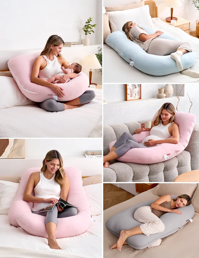 Huggable – U-förmiges Schwangerschaftskissen