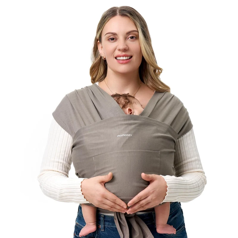 Einfach freihändig zu tragen - Babytragetuch