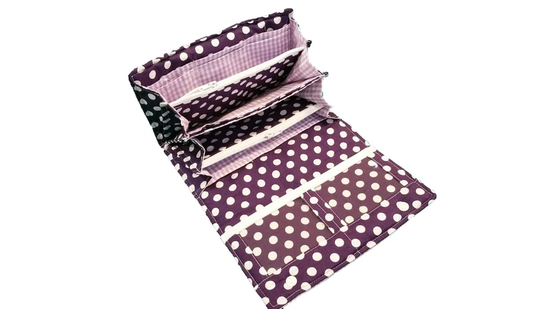 Geldbörse lila Flieder 17 Atelier MiaMia Wallet 17