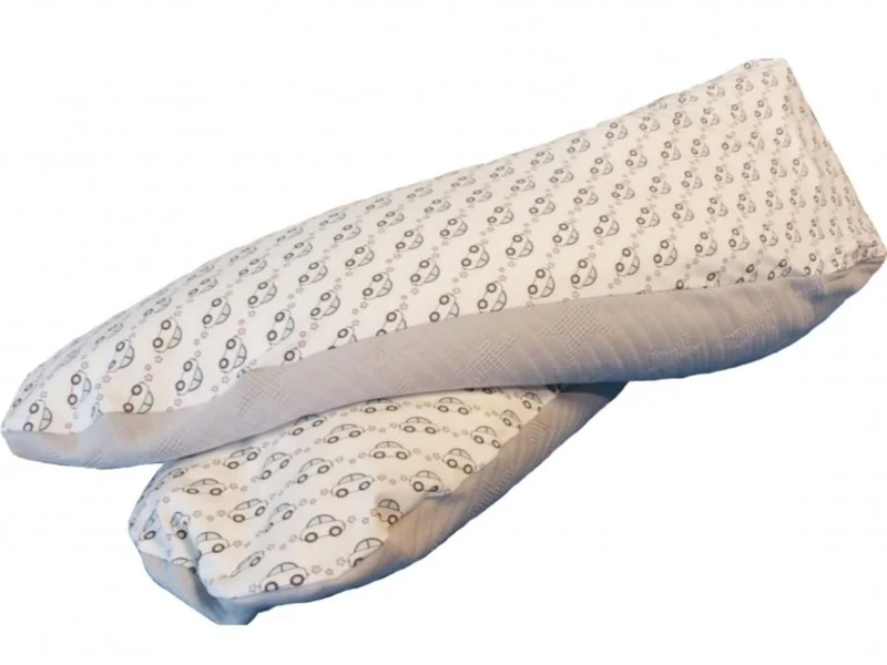 Stillkissen oder Seitenschläferkissen Lagerungskissen Autos beige 91 von Atelier MiaMia