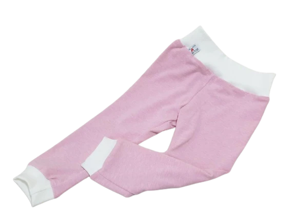 Baby und Kinder Leggins Rosa Größe 50-116 von Atelier MiaMia