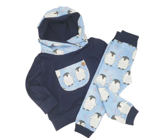 Baby und Kinder Leggins Pinguine Größe 50-116 von Atelier MiaMia