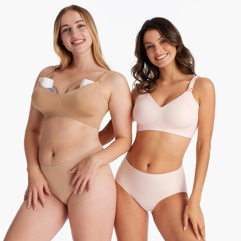 Spezialgeschenk: Ultraweicher, nahtloser Still-BH YN21