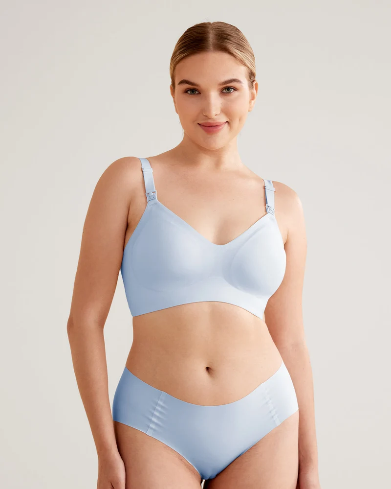 CozyAura – Ultraweicher, nahtloser Still-BH – YN21