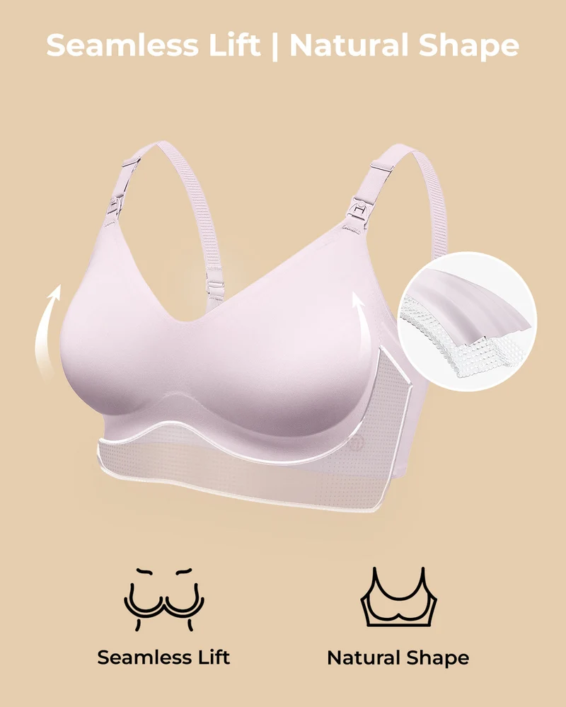 CozyAura – Ultraweicher, nahtloser Still-BH – YN21