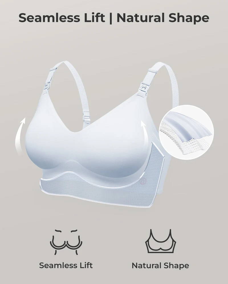 CozyAura – Ultraweicher, nahtloser Still-BH – YN21