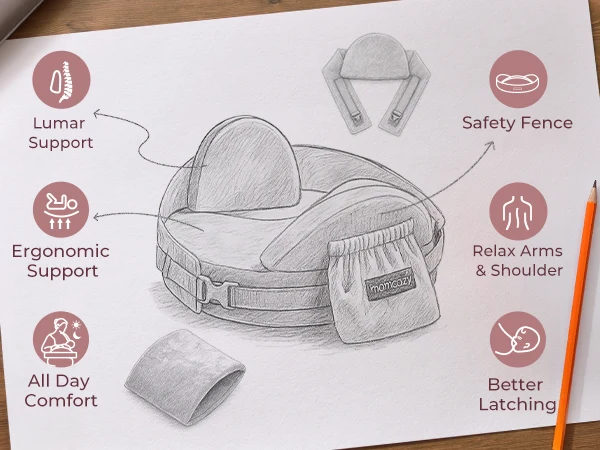Momcozy MaxSupport Stillkissen