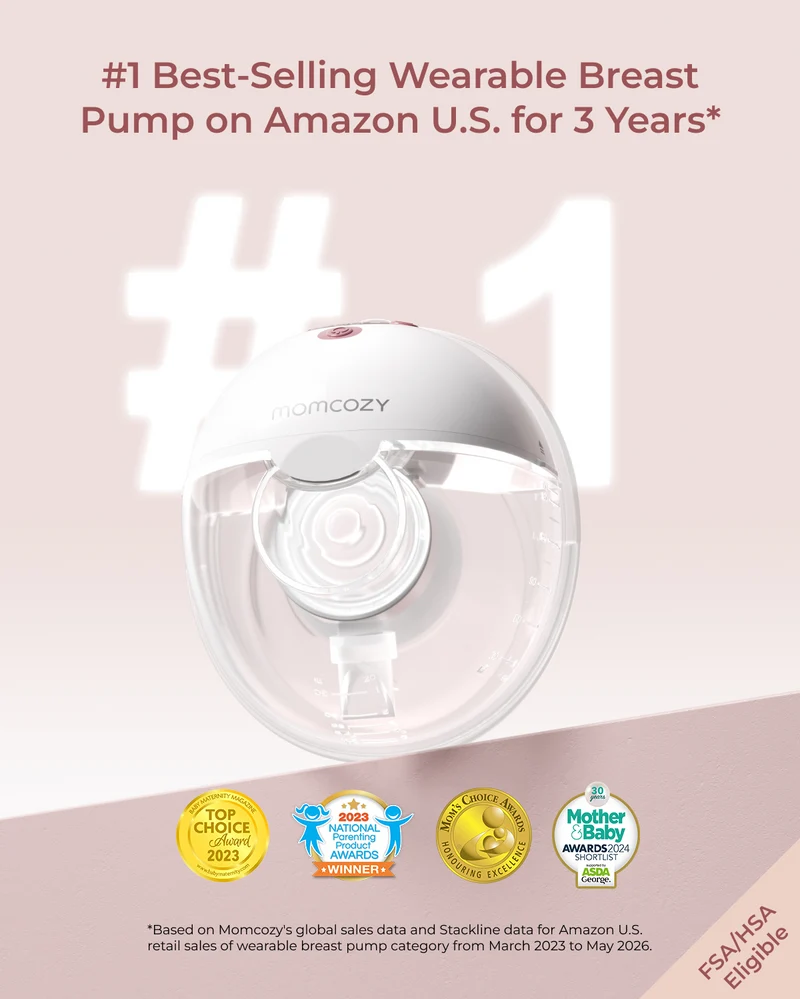 M5 Smart Milchpumpe, 120 Muttermilchbeutel und Still-BH YN21