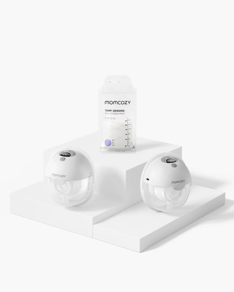 M5 Smart tragbare Milchpumpe + 120 Muttermilchbeutel