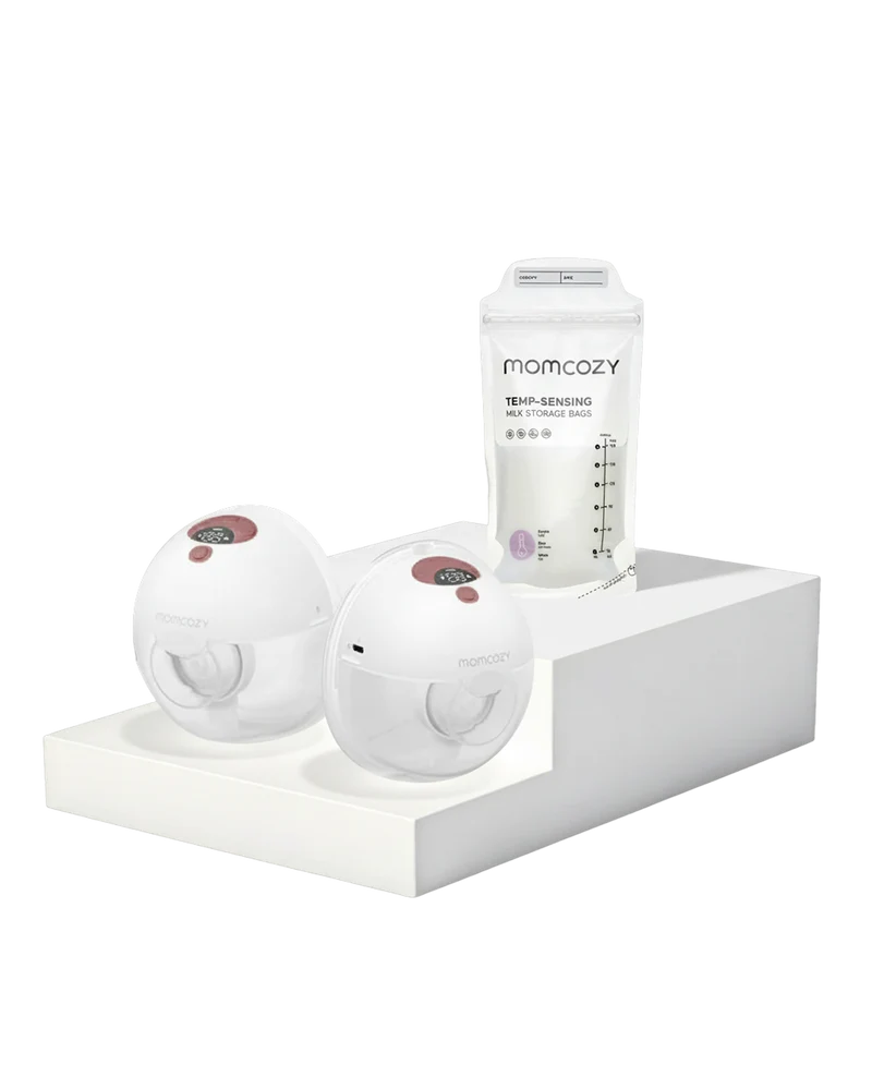 M5 Smart tragbare Milchpumpe + 120 Muttermilchbeutel