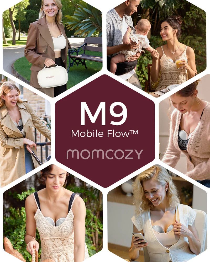 Momcozy Mobile Flow™ Freihändige Milchpumpe | M9