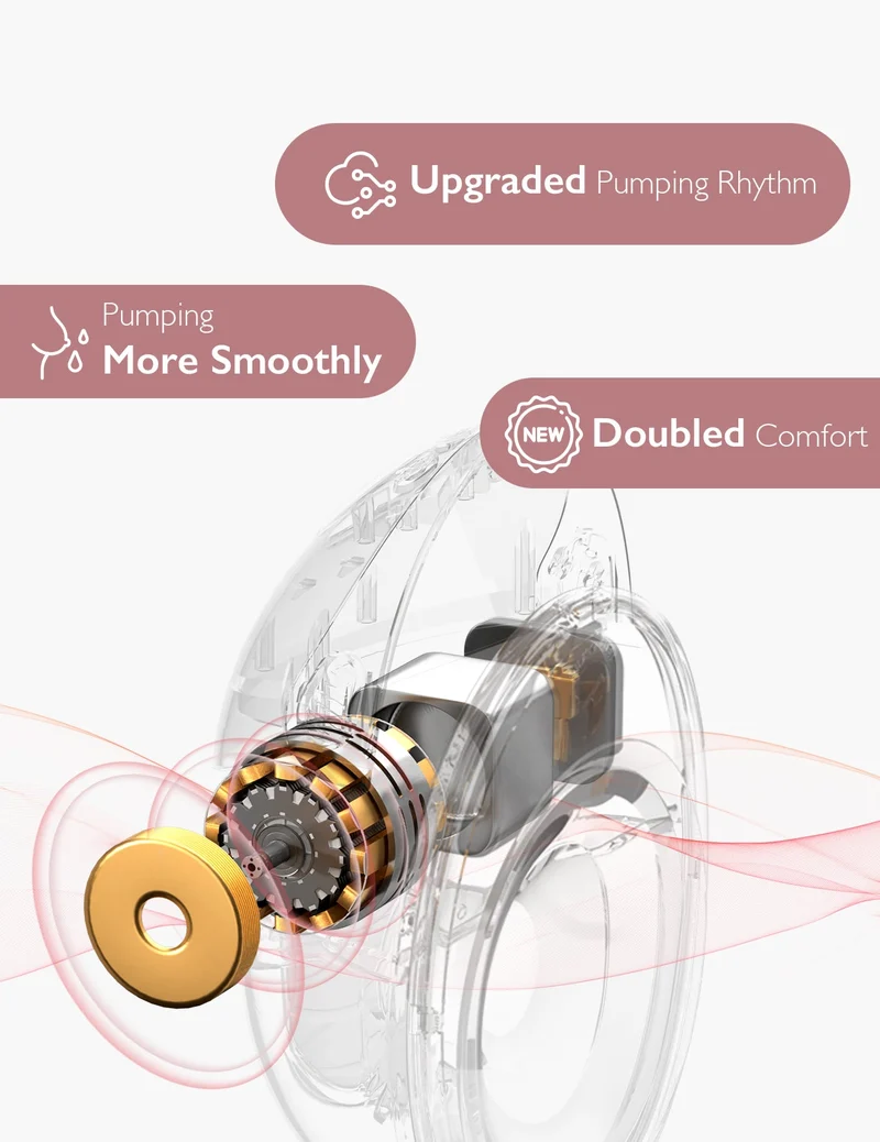 Mobile Style™ Milchpumpe M6 + 120 Muttermilchbeutel