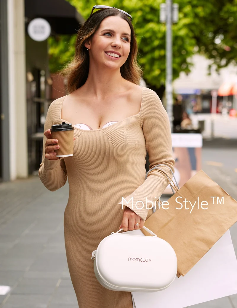Mobile Style™ Milchpumpe M6 + 120 Muttermilchbeutel