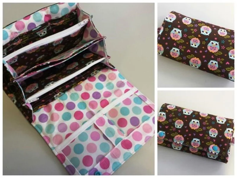 Geldbörse bunte Eulen 03 Atelier MiaMia purse 03