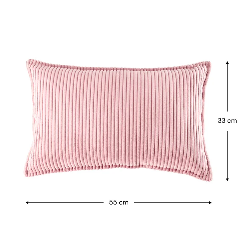 Kissen Bolster aus Kordsamt