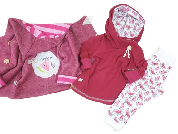 Baby und Kinder Leggins Melone Größe 50-116 von Atelier MiaMia