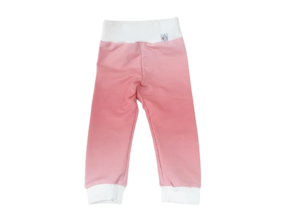 Baby und Kinder Leggins Farbverlauf Apriko Größe 50-116 von Atelier MiaMia
