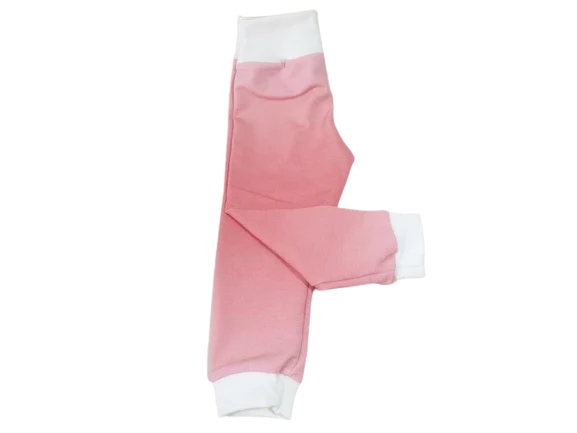 Baby und Kinder Leggins Farbverlauf Apriko Größe 50-116 von Atelier MiaMia