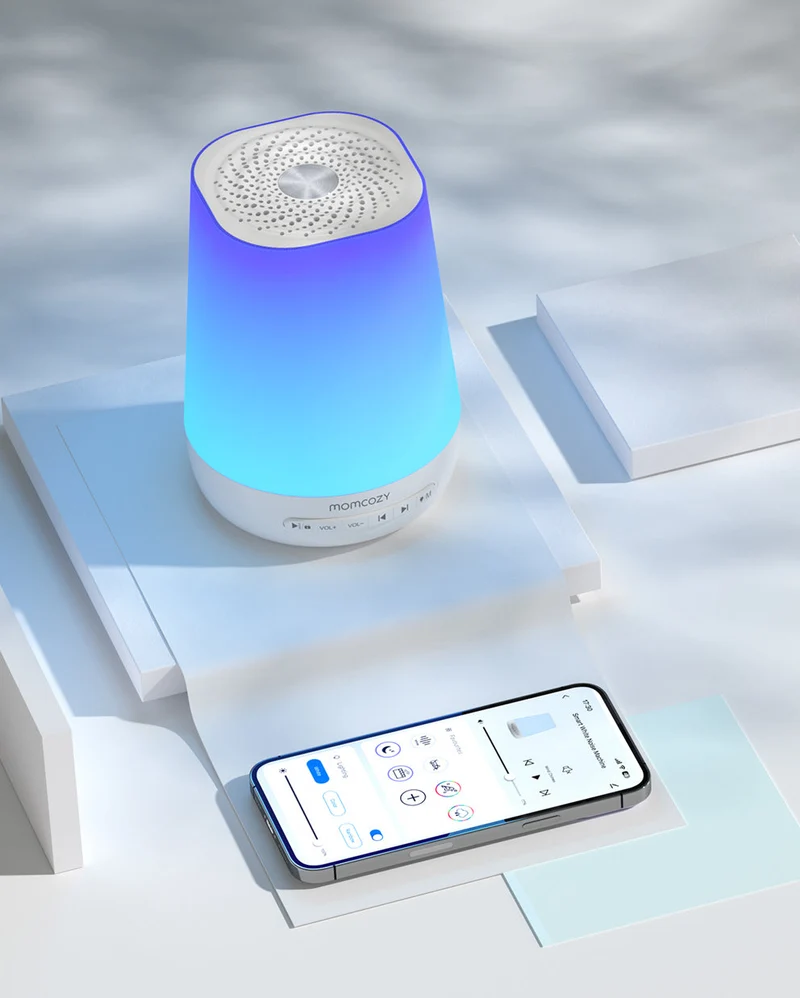 Intelligente Soundmaschine, tragbare Soundmaschine und einfaches Wickeltuch
