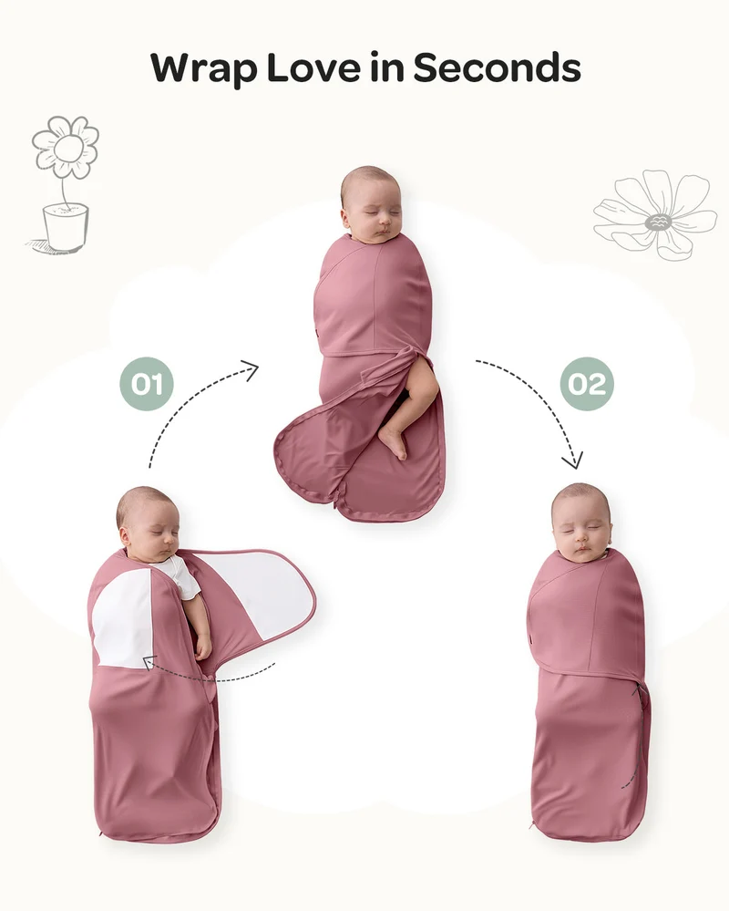 Momcozy Easy-Pucktuch für Babys von 0–3 Monaten