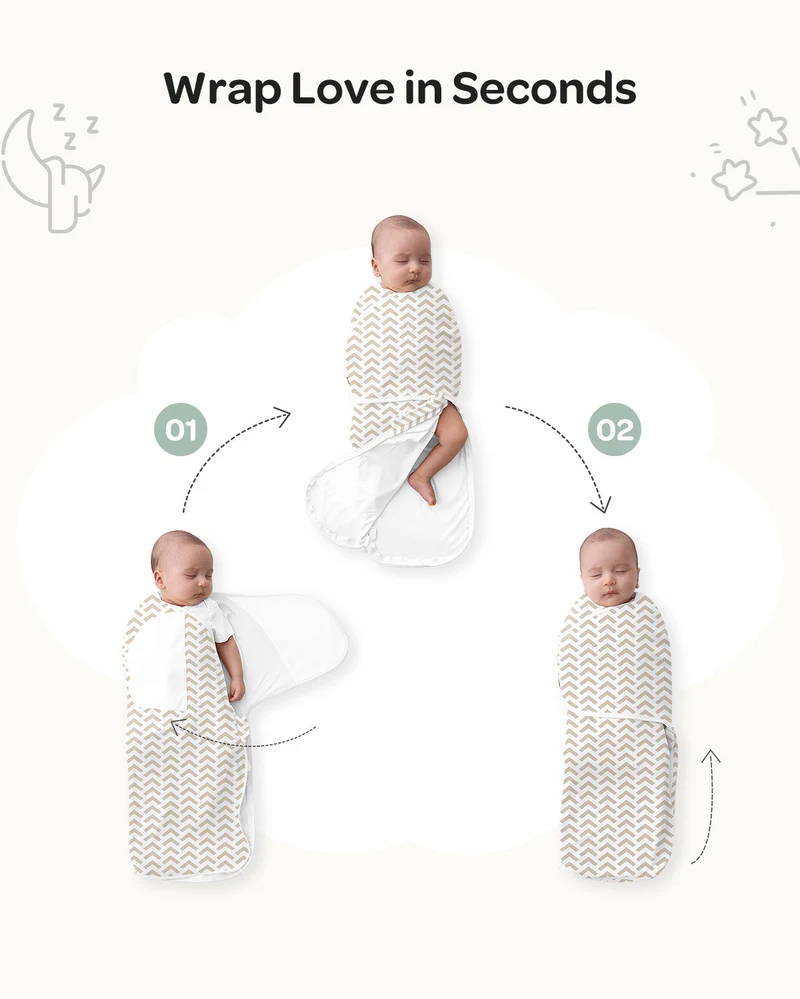 Momcozy Easy-Pucktuch für Babys von 0–3 Monaten