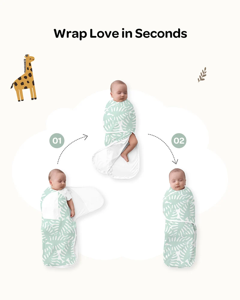 Momcozy Easy-Pucktuch für Babys von 0–3 Monaten