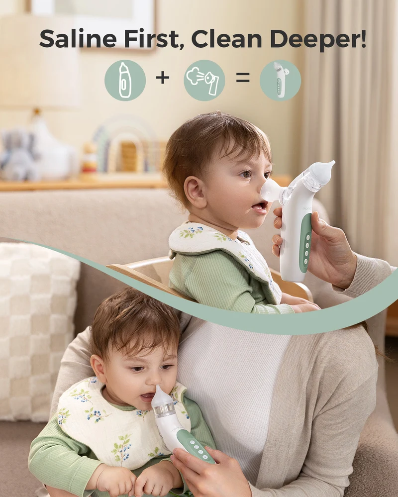 Elektrische Nasensauger, elektrische Babynagelfeile und Babyfeuchttücherwärmer