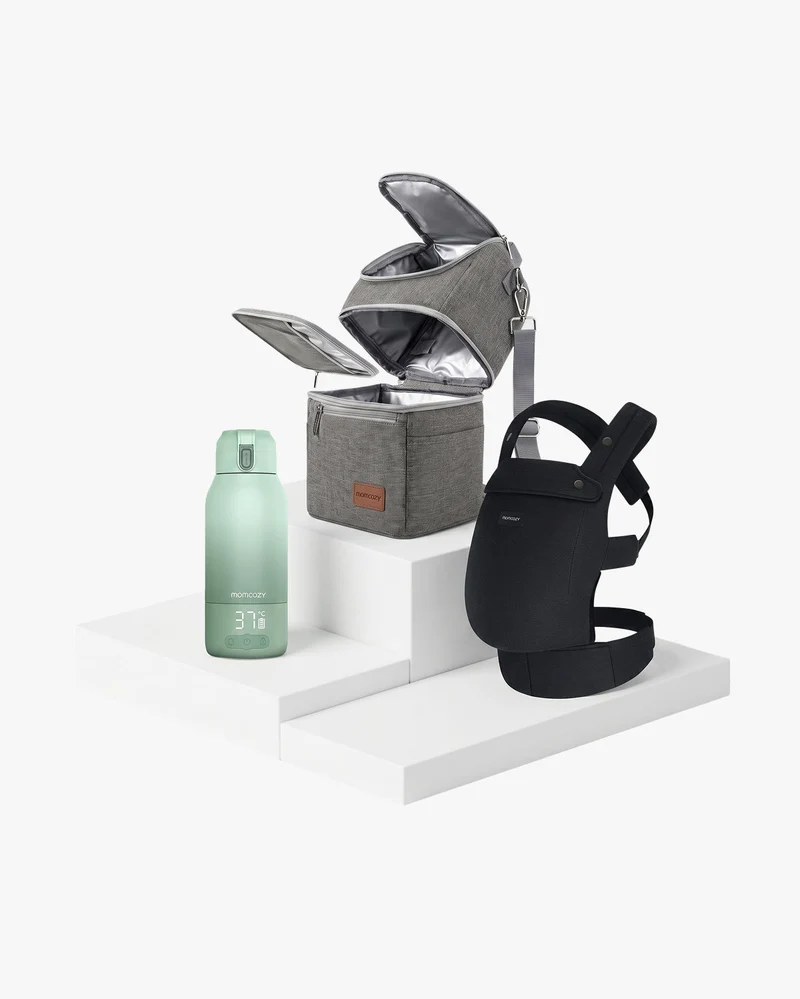 PureHug Babytrage, Kühltasche für Muttermilch und Flaschenwärmer