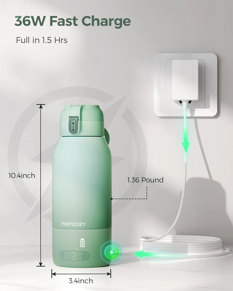 PureHug Babytrage, Kühltasche für Muttermilch und Flaschenwärmer