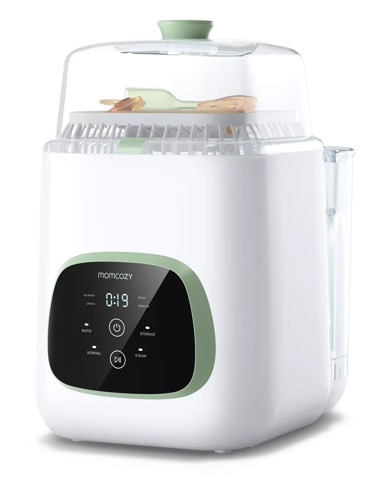 S12 Pro Quick Milchpumpe, Flaschenreiniger und Reinigungsblock