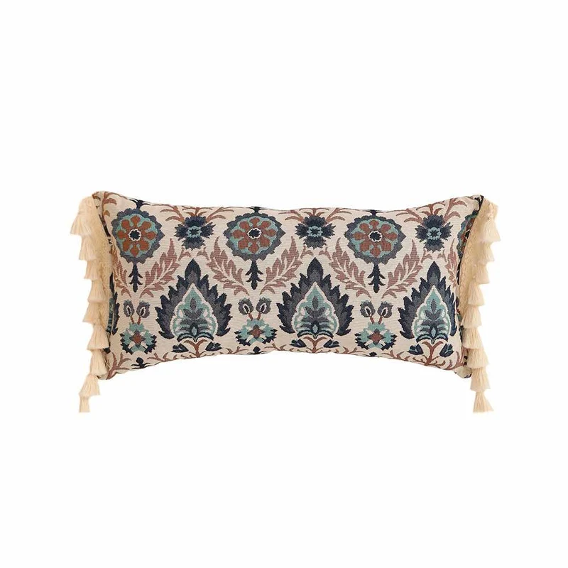 Boho Tribe Kissen mit Fransen