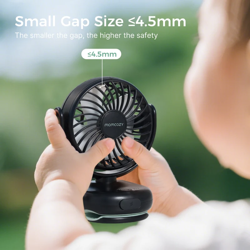 Momcozy Clip-On 4-Gang Kinderwagen-Ventilator
