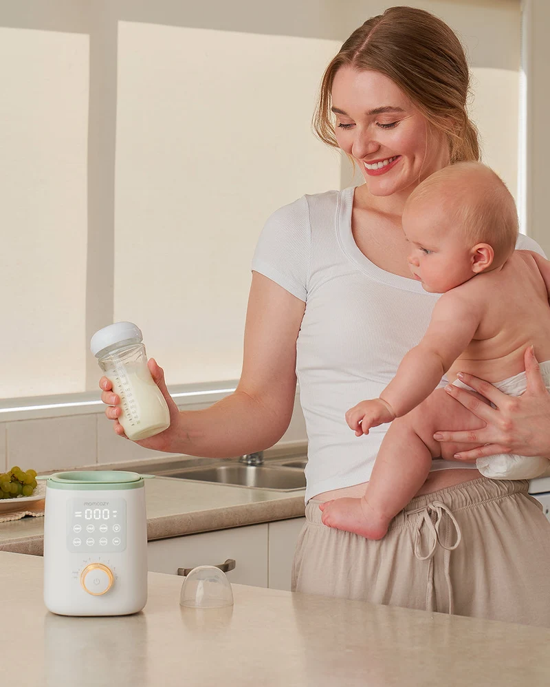 Stillen & Reinigen Bundle - Nutri Flaschenwärmer und Flaschenbürsten-Set