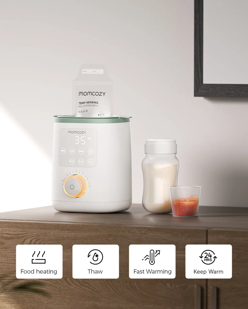 Stillen & Reinigen Bundle - Nutri Flaschenwärmer und Flaschenbürsten-Set