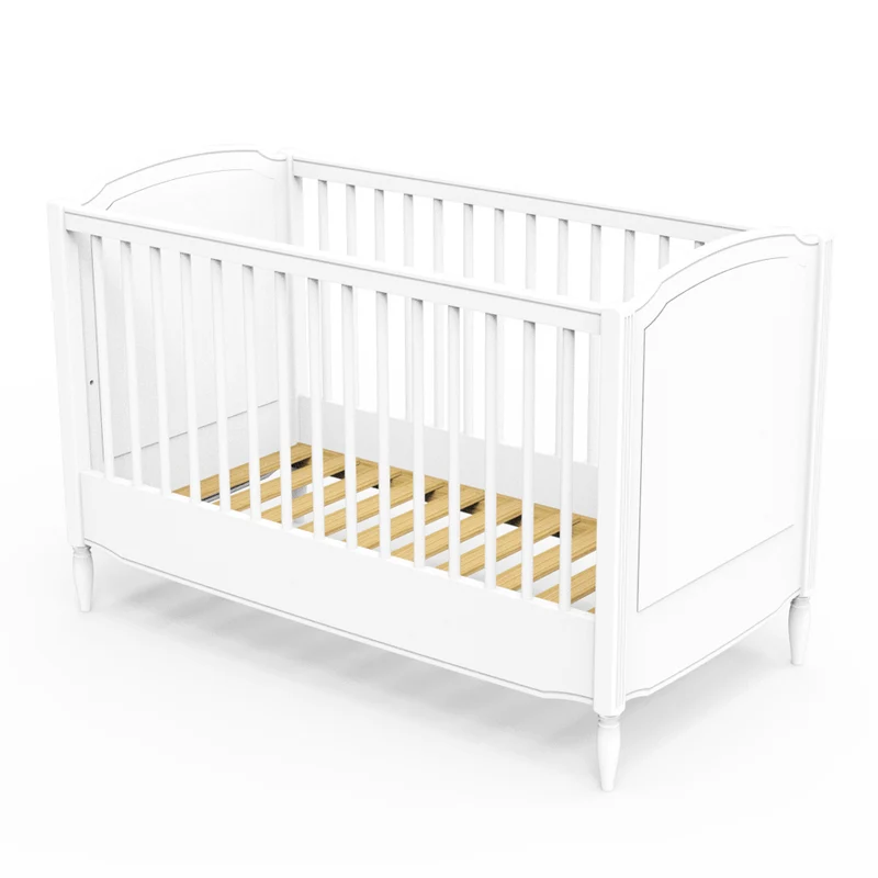 Mitwachsendes Babybett Lafayette in weiß