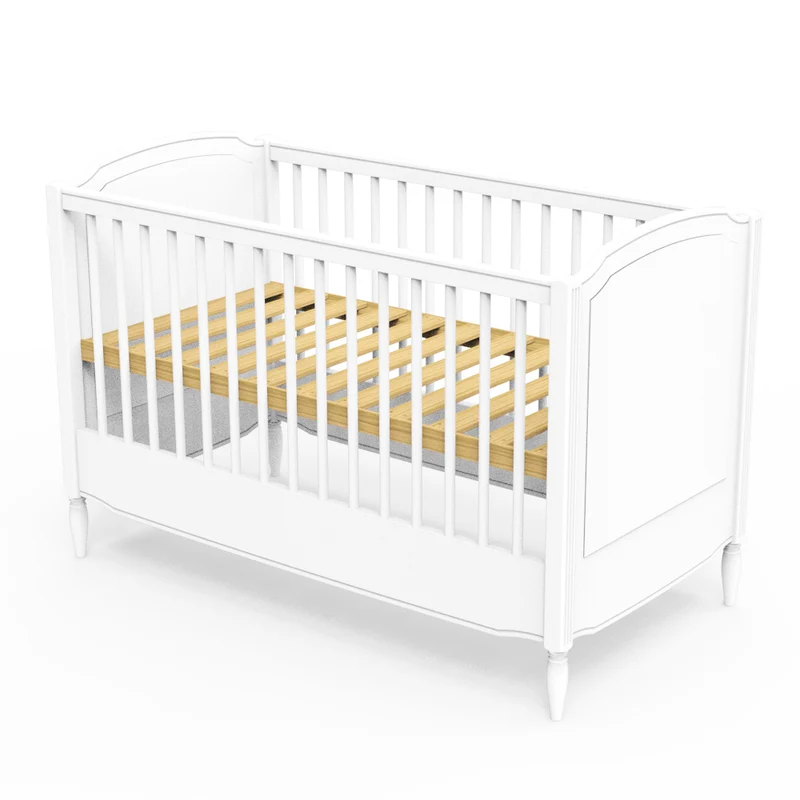 Mitwachsendes Babybett Lafayette in weiß